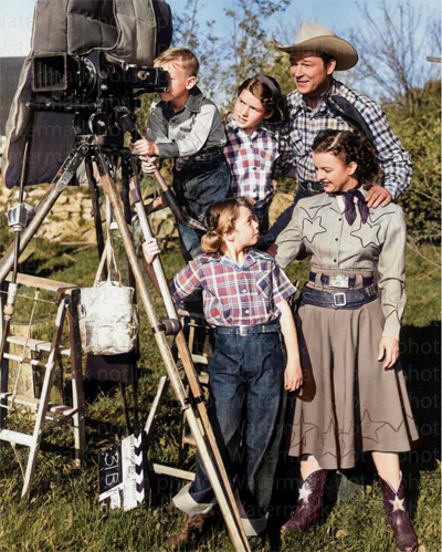 dale evans and family